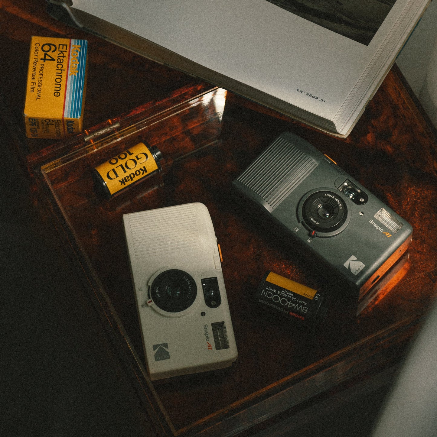 Kodak Snapic A1 35mm Film Point and Shoot - Rhino Grey