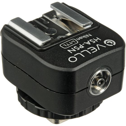 HSA-PSN Hot Shoe Adapter with PC Socket + Top Shoe - for Nikon (i-TTL)