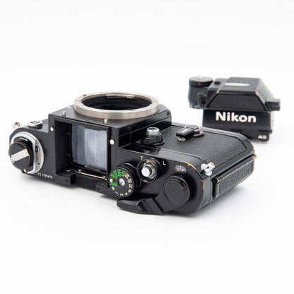 Nikon F2 AS Black Camera Body w/DP-12 Photomic AS Metered Prism