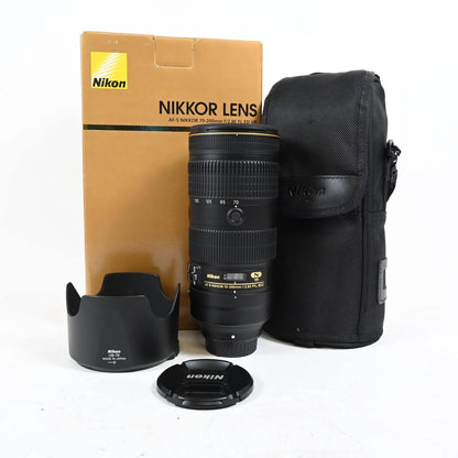 Pre-Owned Nikon AF-S NIKKOR 70-200mm f/2.8E FL ED VR Lens