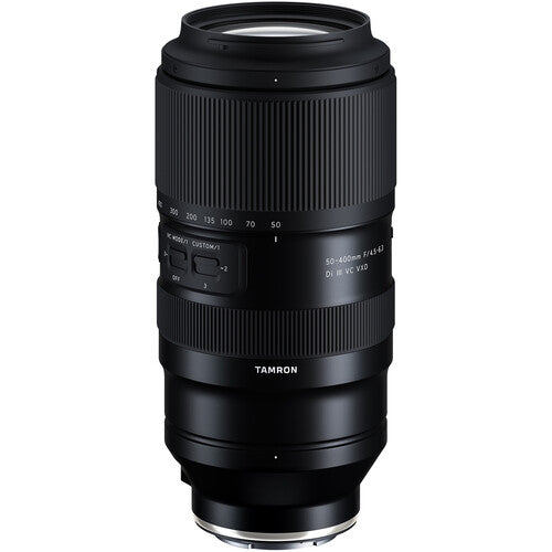 Tamron Manufacturer Refurbished 50-400mm f/4.5-6.3 Di III VC VXD Lens (Sony E)